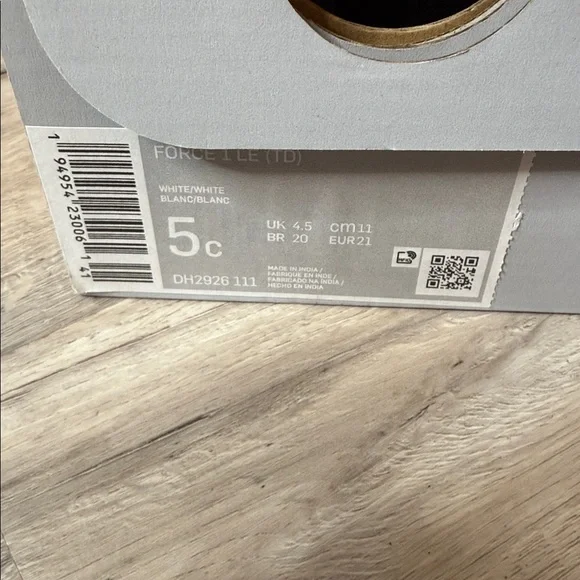 Toddler Air Force 1s size 5C - Picture 4 of 5